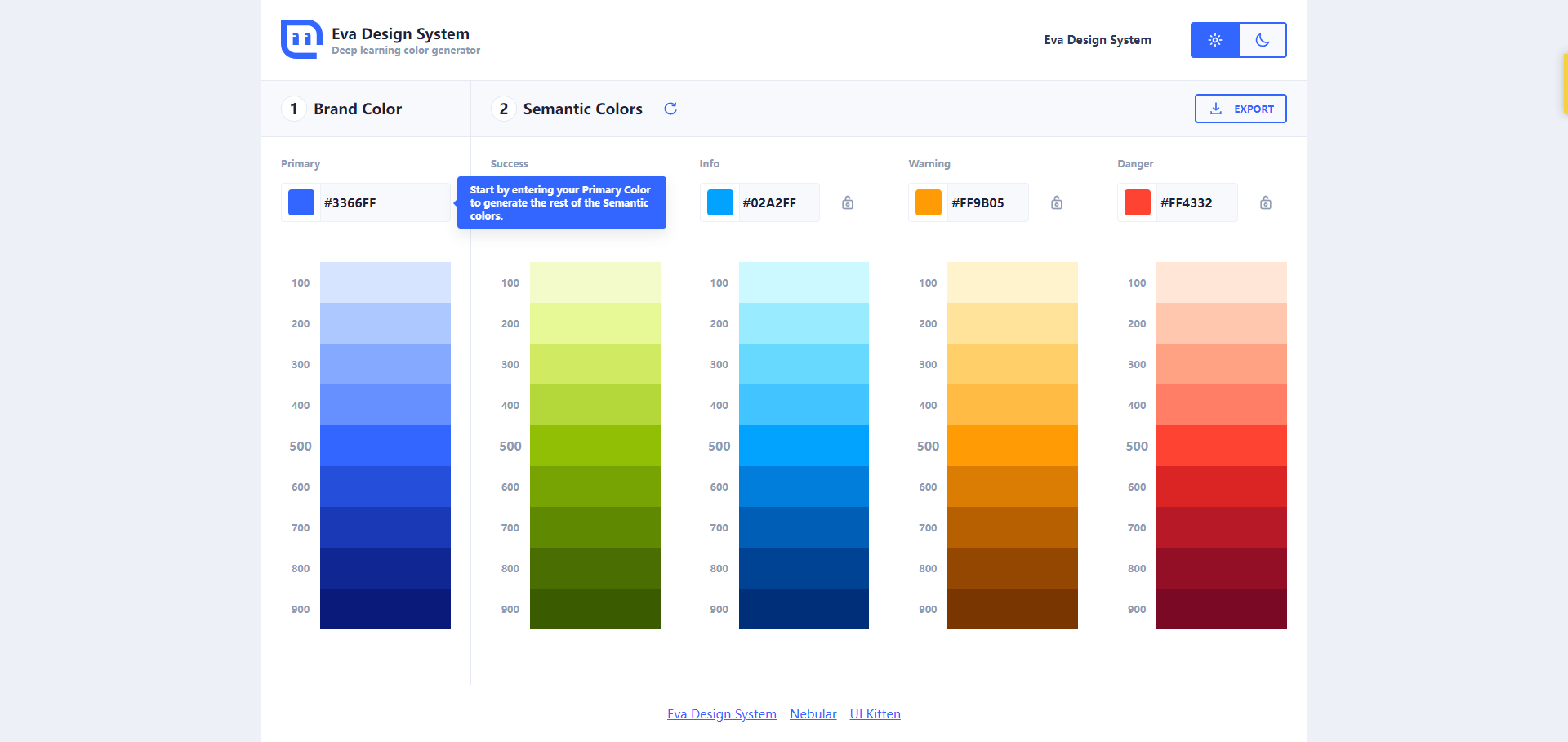 Eva Design System